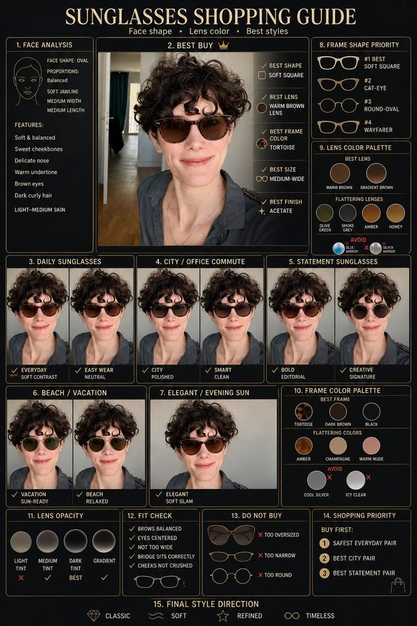 Exemplu generat cu promptul Sunglasses Shopping Guide